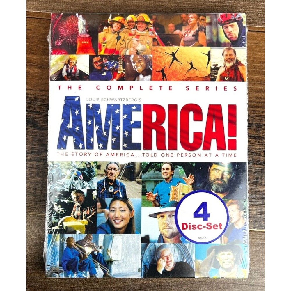 America - The Complete Series (DVD, 4-Disc Set) New Sealed